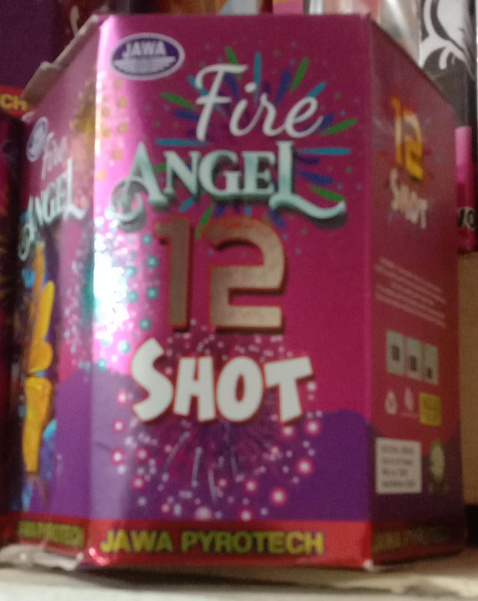 Krish Crackers Fire Angle 12 shot Multicolor